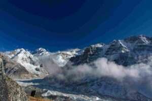 Kangchenjunga mountain, Indo-Nepal border