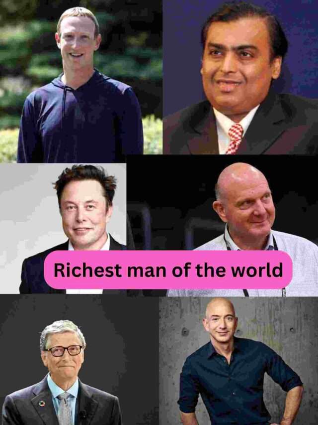 Top Ten Richest man in the world 2024.